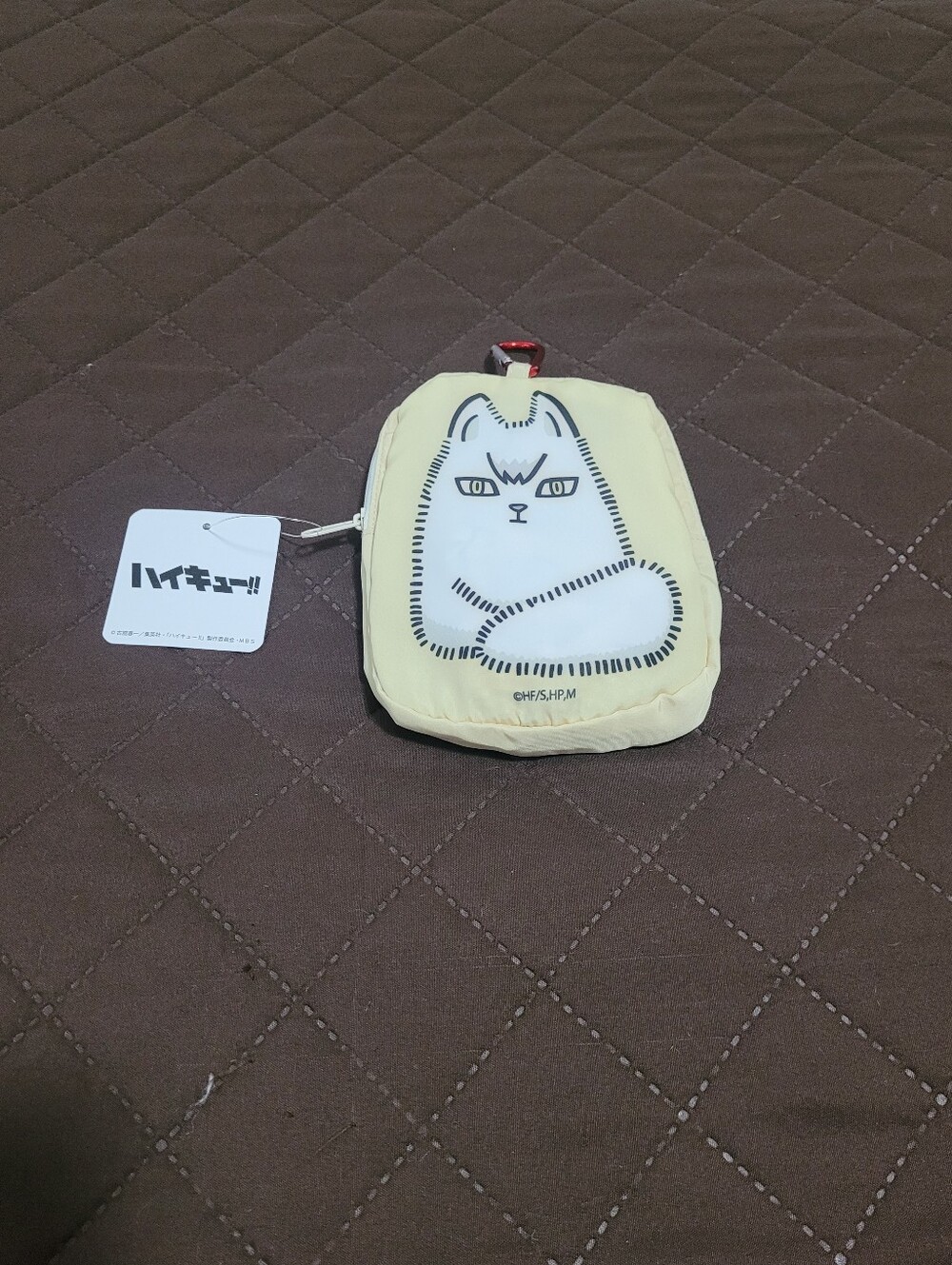 NWT Haikyu!! Shinsuke Kita "Kitakitsune" Eco Bag & Character Pouch